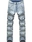 cheap Men&#039;s Pants-Men&#039;s Daily Straight Jeans Pants - Solid Colored Cotton Blue 28 / 29 / 30