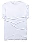cheap Men&#039;s Casual T-shirts-Men&#039;s T shirt Tee Graphic Letter Round Neck White Short Sleeve Daily Sports Print Slim Tops Basic / Summer / Summer / Beach