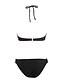 cheap Women&#039;s Swimwear &amp; Bikinis-Women&#039;s Swimwear One Piece Swimsuit Rainbow Black Bandeau Bathing Suits Solid Color Block