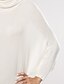 preiswerte Damen Pullover-Damen Standard Pullover-Lässig/Alltäglich Street Schick Solide Rollkragen Langarm Polyester Winter Dünn Mikro-elastisch