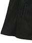 cheap Women&#039;s Coats &amp; Trench Coats-Women&#039;s Cloak / Capes Daily Fall Regular Coat Loose Basic Jacket Sleeveless Solid Colored Black