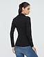 cheap Women&#039;s Blouses &amp; Shirts-Women&#039;s Solid Blouse , Deep V Long Sleeve