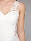 cheap Wedding Dresses-Wedding Dresses Mermaid / Trumpet Straps Sleeveless Chapel Train Stretch Satin Bridal Gowns With Appliques 2023