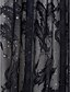 abordables Robes de Soirée-Fourreau / Colonne Look de Célébrité Inspiré des Oscar Transparent Vacances Soirée Cocktail Fête scolaire Robe Bretelles Fines Sans Manches Longueur Sol Tulle avec Dentelle Plissé Billes 2020