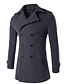 cheap Men&#039;s Jackets &amp; Coats-Men&#039;s Spring Fall Coat Daily Weekend Hooded Regular Solid Colored Long Sleeve Cotton Black / Army Green / Dark Gray M / L / XL / Slim