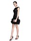 Χαμηλού Κόστους Κοκτέιλ Φορέματα-Ίσια Γραμμή χαριτωμένο στυλ Φόρεμα Καλωσόρισμα Κοκτέιλ Πάρτι Κοντό / Μίνι Αμάνικο Με Κόσμημα Δαντέλα με Λουλούδι 2024