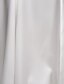 preiswerte Hochzeitskleider-Hochzeitskleider Trompete / Meerjungfrau Riemen Ärmellos Kirchen Schleppe Stretch Satin Brautkleider Mit Applikationen 2023