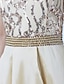 Χαμηλού Κόστους Φορέματα για Ειδικές Περιστάσεις-Γραμμή Α Όμορφη Πλάτη Φανταχτερό Χάντρες &amp; πούλιες Αργίες Χοροεσπερίδα Φόρεμα Δένει στο Λαιμό Αμάνικο Ασύμμετρο Ταφτάς με Πλισέ Χάντρες 2022