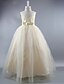 cheap Flower Girl Dresses-Ball Gown Ankle Length Flower Girl Dresses Wedding Satin Sleeveless Jewel Neck with Lace / First Communion / Beautiful Back / Elegant / See Through