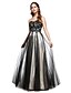 cheap Special Occasion Dresses-A-Line Elegant Dress Formal Evening Floor Length Sleeveless Sweetheart Lace with Lace Pleats 2024