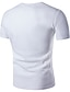 tanie klasyczna koszulka polo-Męskie Koszulka polo Koszula golfowa Geometryczny Kołnierz Okrągły dekolt Biały Czarny Niebieski Jasnoszary Ciemnoszary Krótki rękaw Codzienny Weekend Szczupła Najfatalniejszy Moda miejska