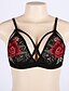 preiswerte Sexy Reizwäsche für Damen-Damen Sexy Dessous Besonders sexy Nachtwäsche - Spitze Blumen Schwarz / Rote S M L