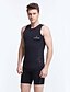 cheap Wetsuits &amp; Diving Suits-Dive&amp;Sail Men&#039;s Wetsuit Top 3mm Neoprene Top Thermal Warm Quick Dry High Elasticity Sleeveless Swimming Diving Surfing Scuba Solid Colored Spring Summer Winter / Athleisure