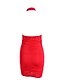 cheap Mini Dresses-Women&#039;s Bodycon Sleeveless Solid Colored Lace Backless Ruched Summer Halter Neck Club Lace Black Red / Mini