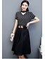 abordables Vestidos de mujer-Dos piezas de moda los modelos femeninos traje de verano 2017 nueva ola de Corea del temperamento falda con un vestido de verano