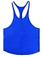 preiswerte Lässige T-Shirts für Herren-Herrn Solide - Aktiv / Street Schick Sport / Strand Tank Tops Rote / Ärmellos / Sommer