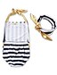 cheap Swimwear-Girls&#039; Stripes Striped Cotton Swimwear
