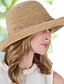 זול כובעי קש-כובע קש טלאים קש אביב קיץ סתיו וינטאג&#039; חמוד מסיבה יום יומי נשים