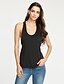 cheap Tank Tops &amp; Camis-Women&#039;s Tank Top - Solid Colored Racerback Off Shoulder