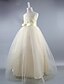 cheap Flower Girl Dresses-Ball Gown Ankle Length Flower Girl Dresses Wedding Satin Sleeveless Jewel Neck with Lace / First Communion / Beautiful Back / Elegant / See Through