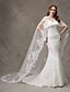 cheap Bridal Wraps-Capes Lace / Tulle Wedding / Party / Evening Women&#039;s Wrap With Lace