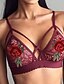 cheap Women&#039;s Sexy Lingerie-Women&#039;s Sexy Lace Lingerie Ultra Sexy Nightwear - Lace Floral Black / Red S M L