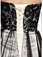 baratos Vestidos para Ocasiões Especiais-A-Line Elegant Dress Formal Evening Floor Length Sleeveless Sweetheart Lace with Lace Pleats 2024