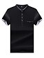 baratos Pólos para Homem-Masculino Polo Casual Praia Tamanhos Grandes Simples Moda de Rua Activo Primavera Verão,Sólido Algodão Poliéster Elastano Colarinho Chinês