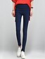 cheap Women&#039;s Pants-Women&#039;s Plus Size Cotton Skinny / Jeans Pants - Solid Colored High Rise