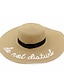cheap Straw Hat-Women&#039;s Polyester Straw Straw Hat Sun Hat, Cute Casual Print Summer Blushing Pink Beige Khaki