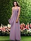 cheap Bridesmaid Dresses-Sheath / Column Halter Neck / Sweetheart Neckline Floor Length Chiffon Bridesmaid Dress with Criss Cross