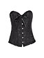 ieftine Corsete-Pentru femei Cu Dantelă Corset peste Bust - Jacquard / Super Sexy