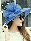 abordables Chapeau de paille-Femme Polyester Vacances Bob / Chapeau de soleil - Style floral, Couleur unie / Vacances / Mignon / Printemps / Eté