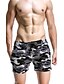 preiswerte 3D-Sweatshorts für Herren-Herren Schlank Shorts Kurze Hosen Kordelzug Klassisch Gestrickt camuflaje Kurz Strand Wochenende Aktiv Strassenmode Grau Armeegrün Mikro-elastisch / Militär