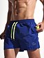 cheap Men&#039;s Pants-Men&#039;s Active / Street chic Daily Sports Beach Loose / Sweatpants / Shorts Pants - Solid Colored Classic / Split / Pure Color Red Yellow Royal Blue L XL XXL / Print