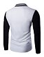 cheap Men&#039;s Polos-Men&#039;s Street chic Polo - Color Block Shirt Collar