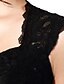 tanie Suknie wieczorowe-Krój A Prześwitujące Kolacja oficjalna Sukienka Halter Bez rękawów Sięgająca podłoża Szyfon Koronka z Haft 2021