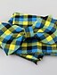 abordables Accessoires Homme-Homme Coton Soirée / Travail / Basique Cravate &amp; Foulard Tartan / Mignon / Jaune / Rouge / Orange