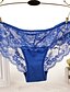 cheap Panties-Women&#039;s Lace Sexy Ultra Sexy Panty Solid Colored Low Waist Fuchsia Blue Royal Blue M L XL