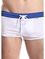 cheap Men&#039;s Briefs Underwear-Men&#039;s Ultra Sexy Panty Solid Colored 1 Piece Mid Waist White Black Blue M L XL