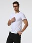 זול חולצות פולו לגברים-גיאומטרי צווארון עגול סגנון רחוב יום יומי\קז&#039;ואל Polo גברים שרוולים קצרים פוליאסטר