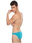 cheap Men&#039;s Briefs Underwear-Men&#039;s 1 Piece Basic Briefs Underwear - Normal, Solid Colored Low Rise Light Blue White Black M L XL
