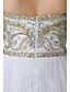 cheap Evening Dresses-Sheath / Column Sparkle &amp; Shine Formal Evening Dress Sweetheart Neckline Sleeveless Floor Length Chiffon with Crystals Beading 2020