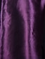olcso Alkalmi ruhák-Báli ruha Spagettipánt Térdig érő Szatén Ruha val vel Flitter / Rátétek / Pántlika / szalag által