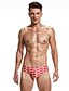 cheap Men&#039;s Swimwear-Men&#039;s Floral Geometric Sports Black Red Purple Swim Trunk Bottoms Swimwear - Geometic L XL XXL Black / 1 Piece
