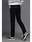 cheap Chinos-Men&#039;s Slim Chinos Business Trousers Solid Colored Full Length Work Streetwear Punk &amp; Gothic Black Gray Inelastic / Plus Size
