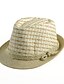 levne Pánské doplňky-Unisex Vintage Roztomilý Party Pracovní Na běžné nošení Slamák Sluneční klobouk - Jednobarevné