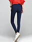 cheap Women&#039;s Pants-Women&#039;s Plus Size Cotton Skinny / Jeans Pants - Solid Colored High Rise