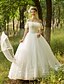 cheap Wedding Dresses-Ball Gown Wedding Dresses Off Shoulder Floor Length Tulle Short Sleeves Sparkle &amp; Shine with Beading Sequin Appliques 2020