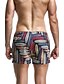 cheap Men&#039;s Printed Shorts-Men&#039;s Loose Shorts Print Short Daily Holiday Active Blue Inelastic / Summer